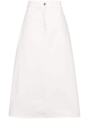 Džínová sukně Studio Nicholson bílé