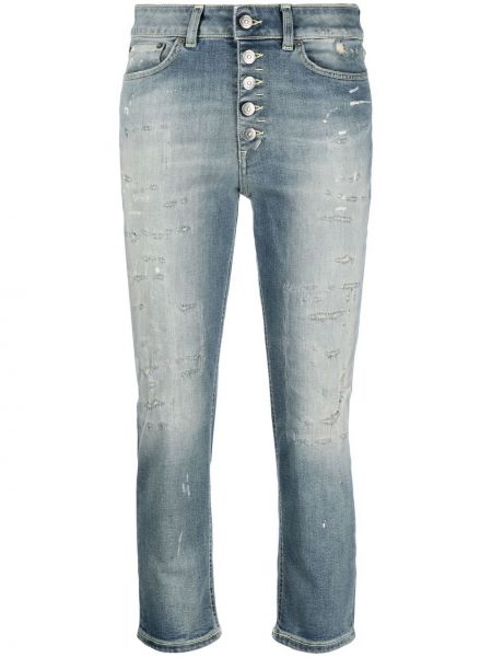 Jeans skinny effet usé slim Dondup