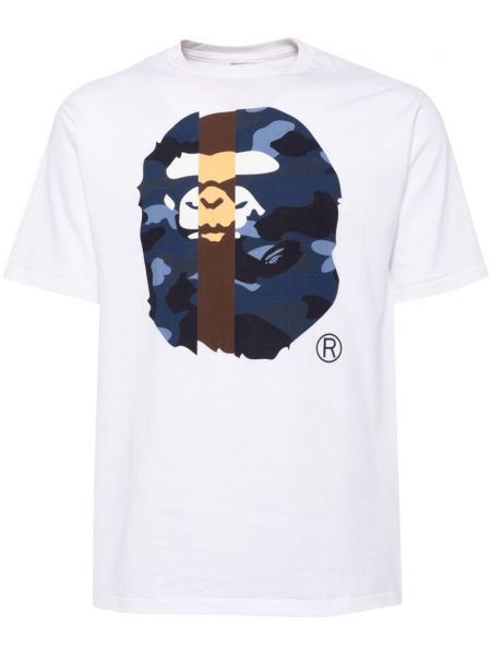 Tişört A Bathing Ape® beyaz