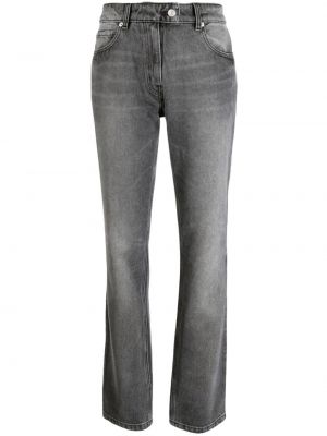 Straight jeans aus baumwoll Courreges schwarz