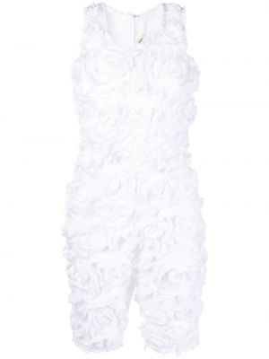 Φλοράλ ολόσωμη φόρμα Comme Des Garçons λευκό