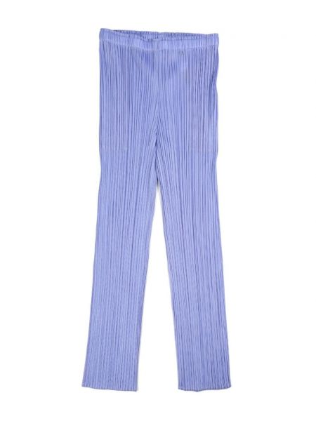 Plisované slim fit priliehavé úzke nohavice Pleats Please Issey Miyake