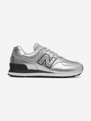 Sneakersy New Balance 574 srebrne