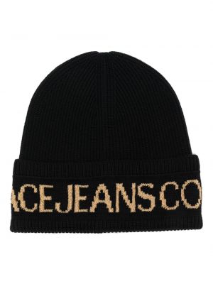 Vilnonis kepurė Versace Jeans Couture