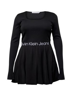 Košeľové šaty Calvin Klein Jeans Curve