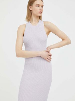 Mini šaty Remain fialové