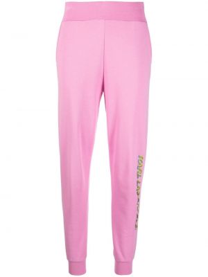 Pantaloni Karl Lagerfeld, rosa
