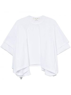 Μπλούζα με στρογγυλή λαιμόκοψη Comme Des Garçons λευκό