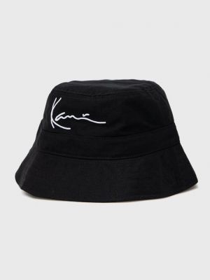 Хлопковая шляпа Karl Kani черная