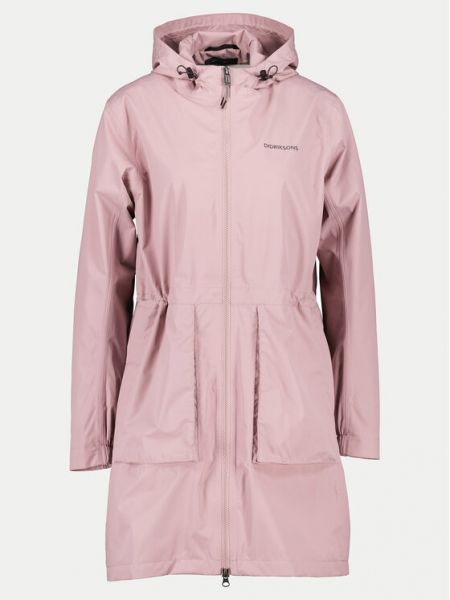 Vodootporna jakna Didriksons ružičasta