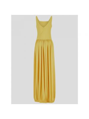 Sukienka długa Lanvin żółta
