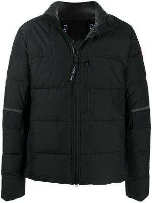 Chaqueta de plumas ajustada Canada Goose negro