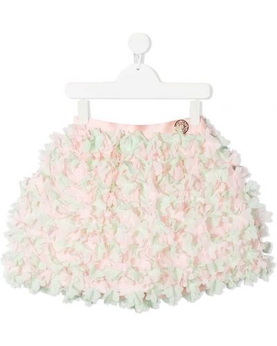 Mini hame röyhelöillä tytöille Elie Saab Junior pinkki