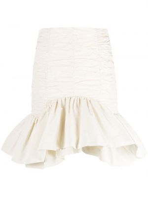 Peplum sukňa Patou biela