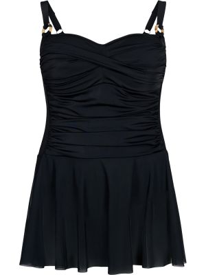 Φόρεμα Swim By Zizzi μαύρο