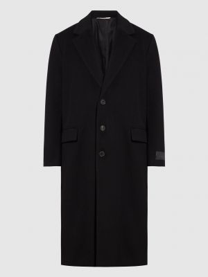 Черное пальто Valentino