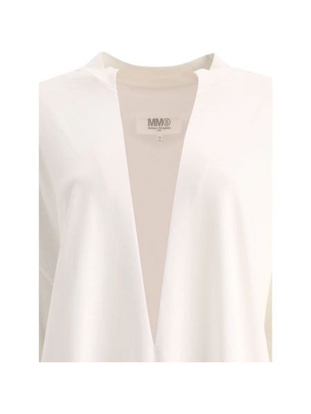 Blusa oversized Mm6 Maison Margiela blanco
