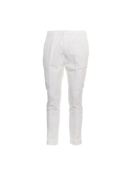 Białe spodnie Dondup