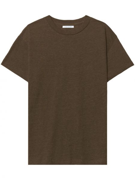 Melange t-shirt aus baumwoll John Elliott grün