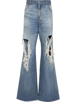 Rippet flared jeans Balmain blå