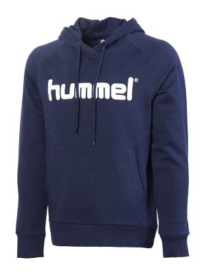 Mikina s kapucí Hummel modrá