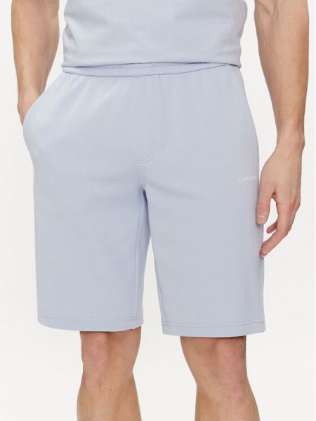 Pantaloncini sportivi Calvin Klein blu