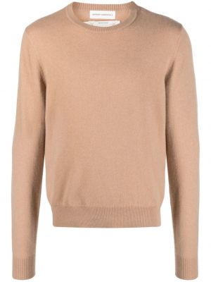 Kašmírový svetr s kulatým výstřihem Extreme Cashmere hnědý