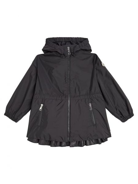 Frakke for piger Moncler Enfant sort