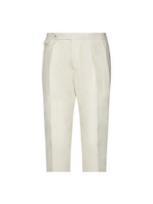Pantalones rectos de lino slim fit Polo Ralph Lauren