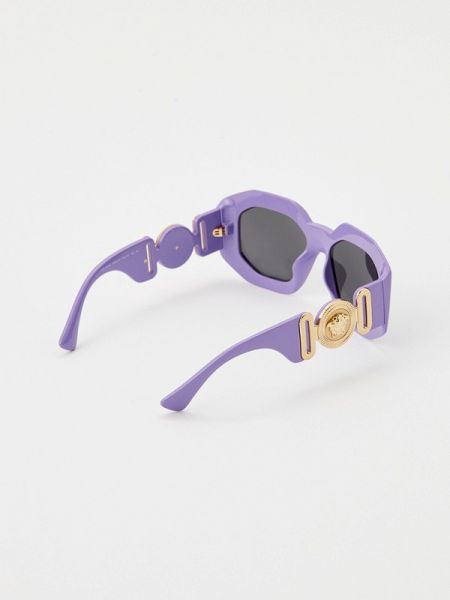 Очки солнцезащитные Versace фиолетовые