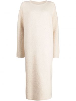 Плетена миди рокля от филц Lauren Manoogian бяло