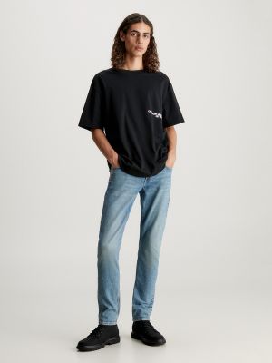 Pantalones de cintura baja slim fit Calvin Klein Jeans