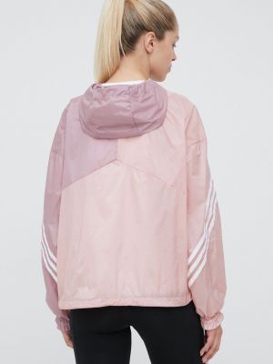Széldzseki Adidas Performance rózsaszín