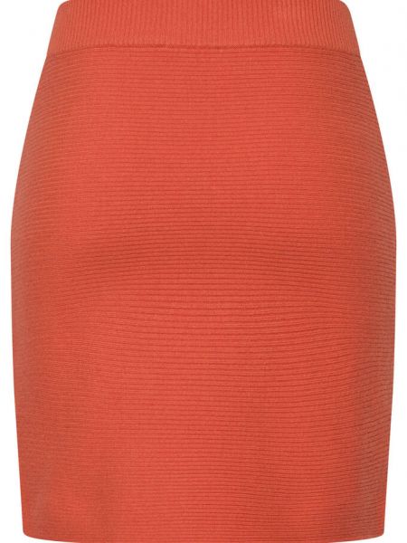 Трикотажная юбка Zero оранжевая