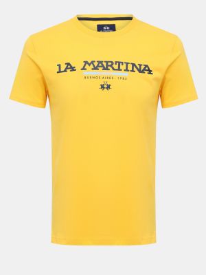 Футболка La Martina желтая