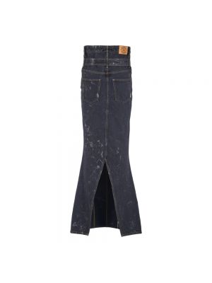 Spódnica jeansowa Rotate Birger Christensen czarna