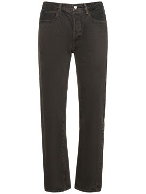 Jeans skinny slim en coton Re/done noir