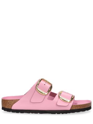 Sandale cu cataramă Birkenstock roz