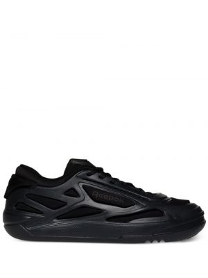 Csipkés fűzős sneakers Reebok Ltd fekete