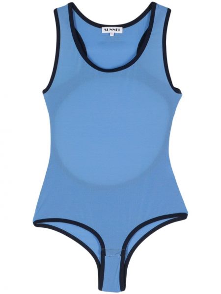 Jersey body Sunnei blau