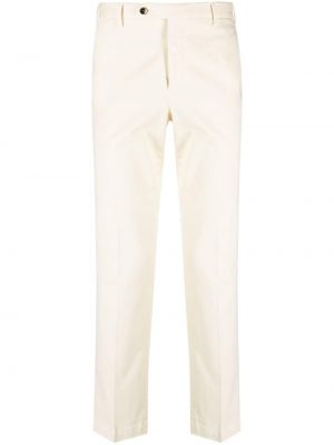 Pantaloni chino slim fit Pt Torino bianco
