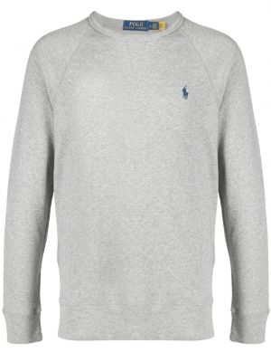 Brodert sweatshirt Polo Ralph Lauren grå