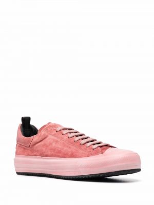 Spitzen schnür sneaker Officine Creative pink