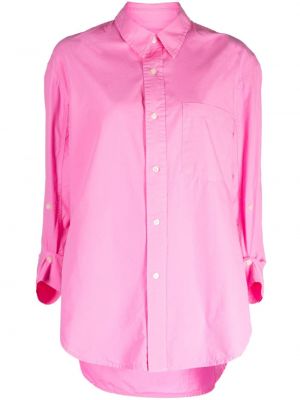 Βαμβακερό πουκάμισο Citizens Of Humanity ροζ