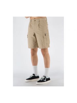 Pantalones cortos cargo de lino Burberry beige