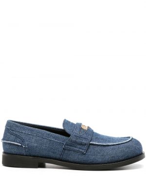Loafer-kingad Miu Miu sinine