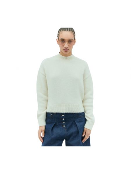 Sweter Jacquemus beżowy