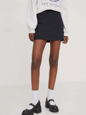 Mini suknja Abercrombie & Fitch crna