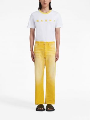 Straight jeans Marni gelb