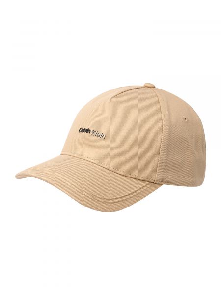 Cap med hætte Calvin Klein beige